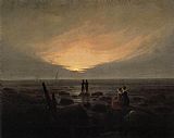 Moonrise by the Sea by Caspar David Friedrich